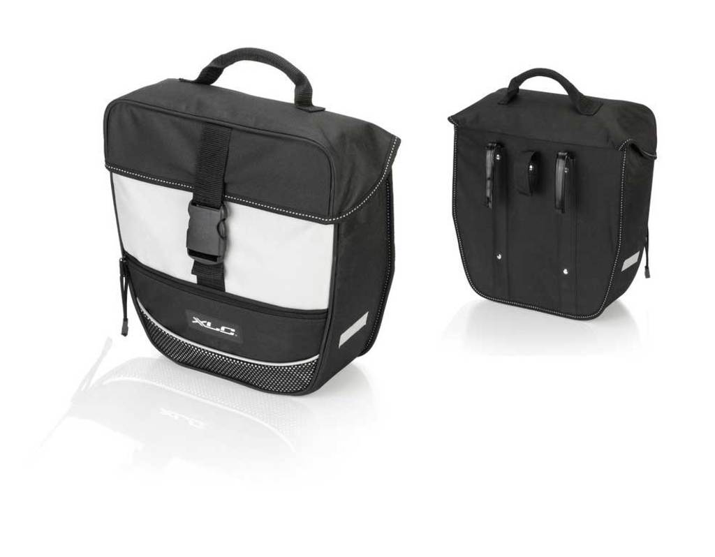Enkele Fietstas XLC Traveller BA-S67-Zwart/Antraciet 13L Enkele Fietstas XLC Traveller BA-S67-Zwart/Antraciet 13L